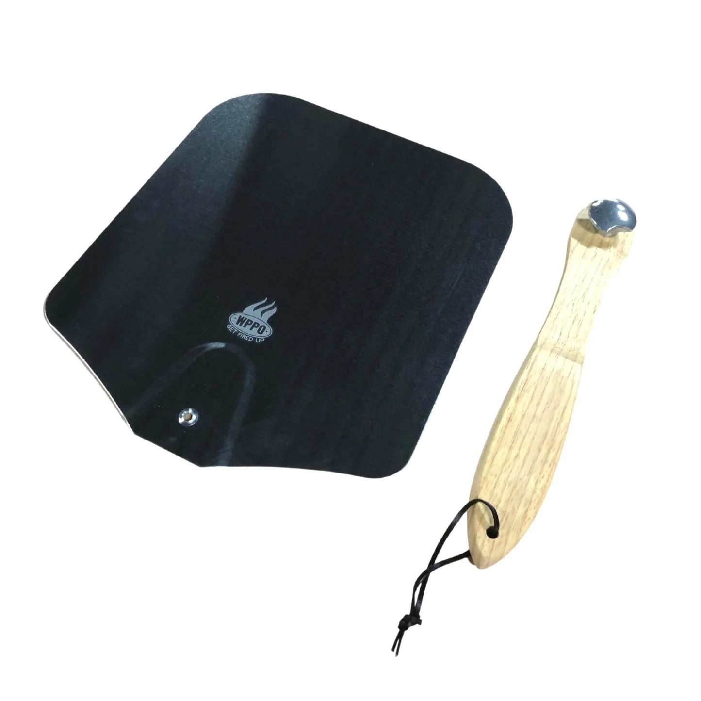 12" x 25" Folding Pizza Peel w/Wood Handle