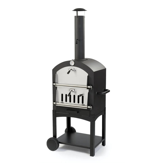 Stand Alone Eco Wood-Fired Garden Oven with Pizza Stone