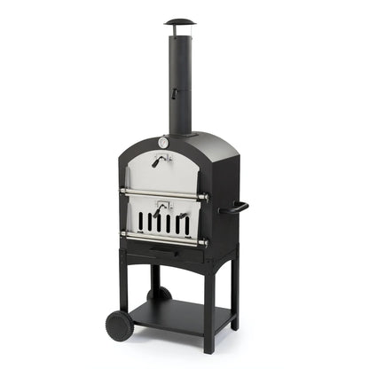 Stand Alone Eco Wood-Fired Garden Oven with Pizza Stone