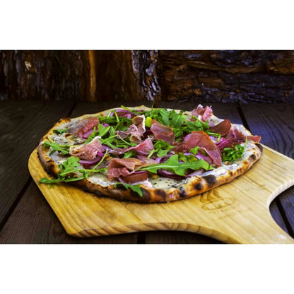 12" x 24" Square New Zealand Wooden Pizza Peel, 2-Pack