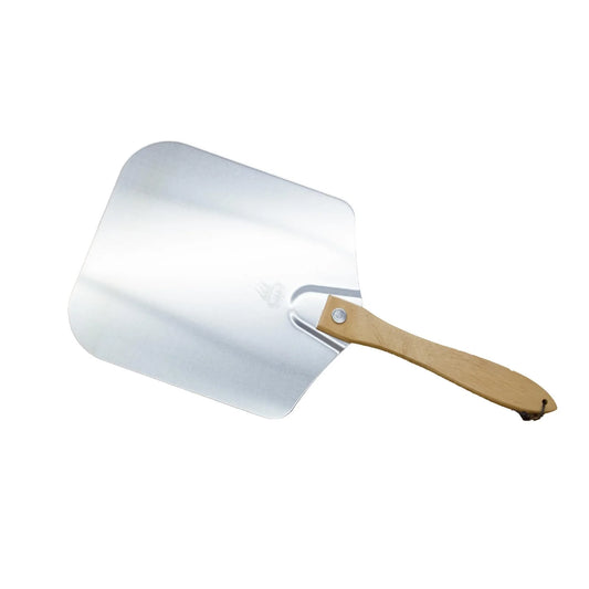 12" x 25" Folding Pizza Peel w/Wood Handle